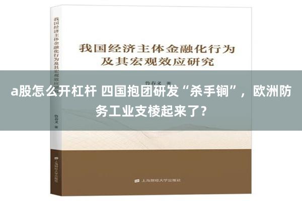 a股怎么开杠杆 四国抱团研发“杀手锏”，欧洲防务工业支棱起来了？